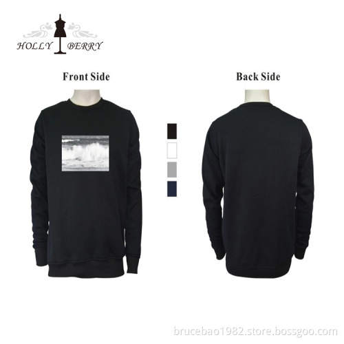 New Fashion Round Neck Men's Printing Leisure Sweatshirt
